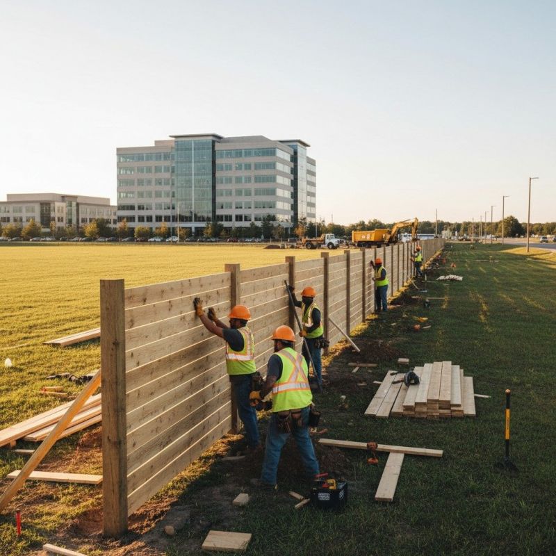 Board Fence Installation