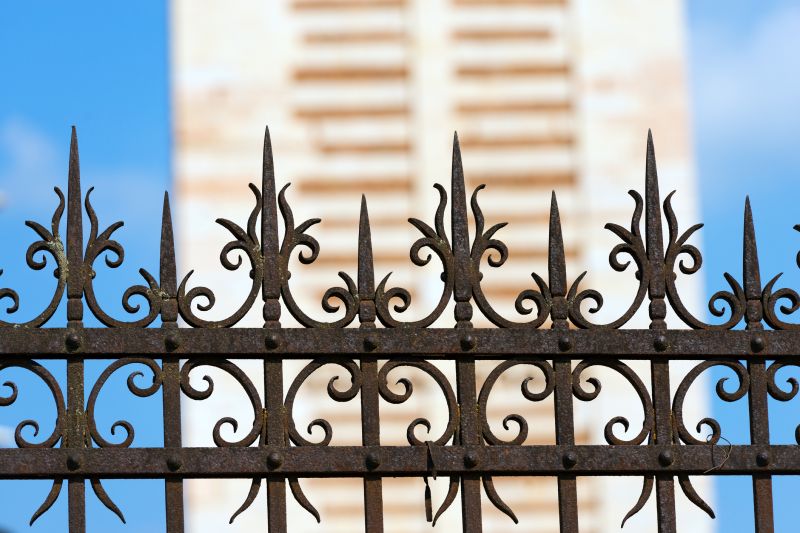 Ornamental Iron Fence Service detail